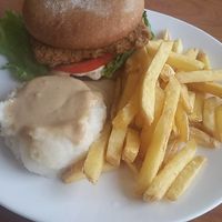 potatoes!  at Cornbread Cafe in Eugene