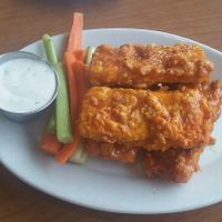 Spicy tofu wings  at Cornbread Cafe in Eugene