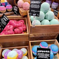 Bath bombs  at LUSH in Belgrade