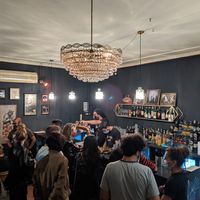 The club's bar at Arci Shake Club in La Spezia