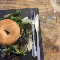 vegan burger  at Pikis Labis in Sevilla