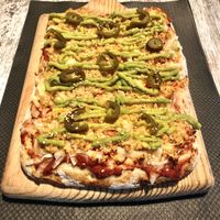 Pizza Mexicana.  at La Iguana  in Lloret De Mar