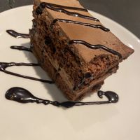 Pastel de chocolate vegano  at La Iguana  in Lloret De Mar