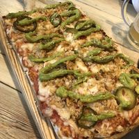 Pizza vegana mexicana  at La Iguana  in Lloret De Mar