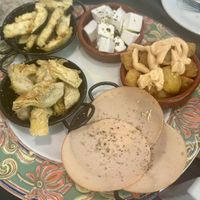 5-platter tapas   at La Iguana  in Lloret De Mar