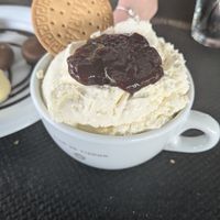 Vegan cheesecake at La Iguana  in Lloret De Mar