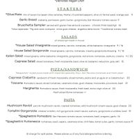 Lunch menu   at Lombardi's in Everett