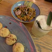 Sweetcorn chaat  at Delhi House Cafe in Manchester