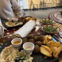 Falafel plate  at Zaituna in Neuss