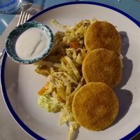 Dry and flavourless patties. Sauce was supposed to have mint but was just yoghurt at 5 e Cinque in Florence