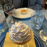 Persimmon with chestnut mousse. If you see it… order two!   at 5 e Cinque in Florence