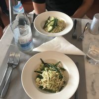 Truffle pesto pasta  at 5 e Cinque in Florence