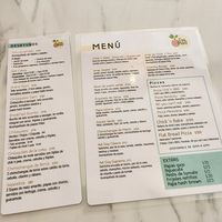 Flip the menu for drinks at Egg Plant in Tijuana