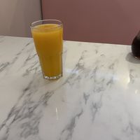 Freshly squeezed OJ  at Egg Plant in Tijuana