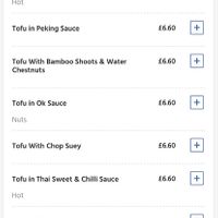 Lots of options   at Golden House in Sunderland