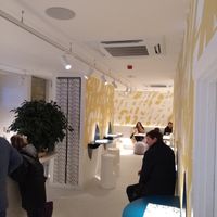 Interior at Criss Cross Croissants in London