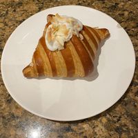 Peach/apricot  at Criss Cross Croissants in London