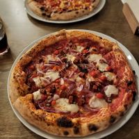 Vegan nduja and chorizo pizza #Veganuary at Bakehouse 32 in Stretford