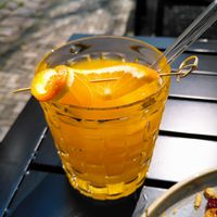 Orange juice at URBEAN in Dresden