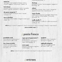 Menu  at Basil Pizza & Wine Bar in Perrysburg