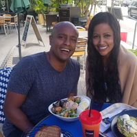 Salads are a full meal, and the avocado toast and shakshuka are breakfast/ lunch/ anytime joys at Aroma Espresso Bar in Miami