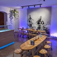 Inside the restaurant. at Wiki Wiki Poke in Berlin