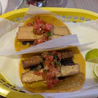 Tofu tacos at Naco Taco in Cambridge