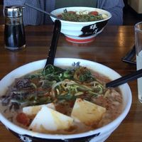 Veggie Ramen with Kale noodles  at Kizuki Ramen & Izakaya in Seattle