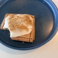 Brown sugar pop tart heated  at SIP Coffee in Toledo