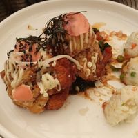 Karaage cauliflower at Lucky Ducks in Aldinga