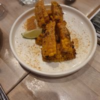 Corn ribs at Lucky Ducks in Aldinga