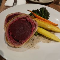 This costs $290 but it’s just beetroot wrapped in a bread.  at Orka in Hong Kong Island