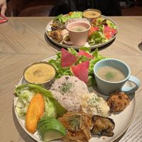 Vegan daily plate  at Gossip Vegan Lunch in Nagoya
