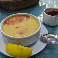 Lentil soup at Sefa in Istanbul