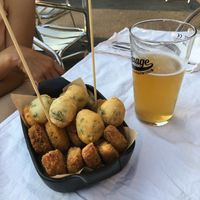 Fried stuff  at Garage Pub in Lecco