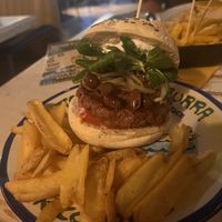 Queen vegan burger  at Garage Pub in Lecco