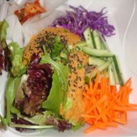 buckwheat noodles at The Wandering Buddha - Pop-up in New Orleans