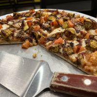 Manchurian pizza    at Pizza Twist in Fairfield