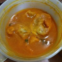 Momo soup at Yarsa Nepalese Cuisine in San Francisco