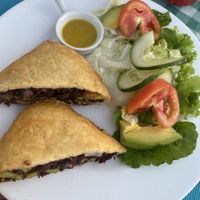 Gefüllt mit schwarzen Bohnen   at Uracano in Las Terrenas