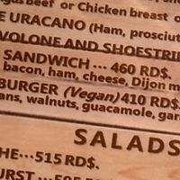 Eine Vegane Option  at Uracano in Las Terrenas