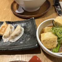 Gyoza & Agedashi Tofu (vegan upon request)   at Onoya Ramen in Honolulu