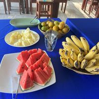 Fruit at breakfast  at Bulone Resort in Koh Bulon
