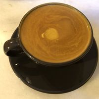 Vegan golden milk  at Monk Coffee & Books in Eskisehir