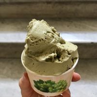 Pistachio after I’d eaten a bit. €5 at Il Gelatone in Rome