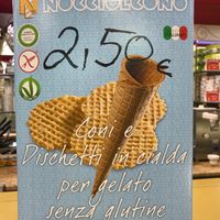 Vegan and gluten free at Il Gelatone in Rome