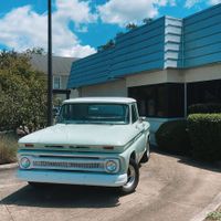 THE green truck  at Green Truck Pub in Savannah