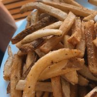 THE FRIES!!!!  at Green Truck Pub in Savannah