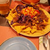 nachos with pulled jackfruit at Britos in Milan