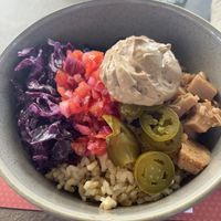 La cruz bowl  at Britos in Milan